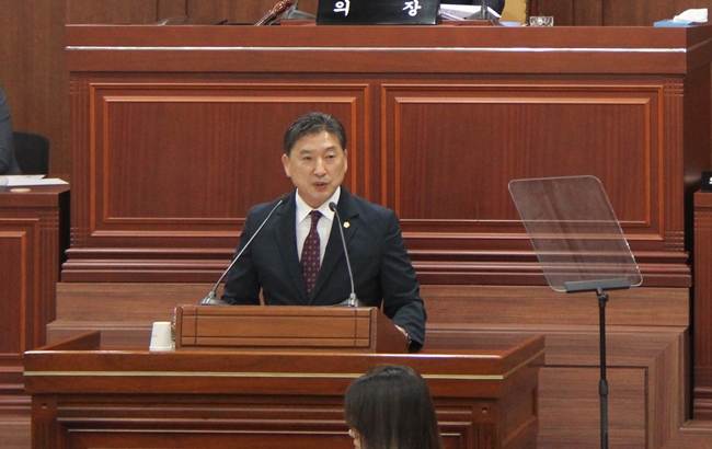 김세호 의원, 5분 자유발언